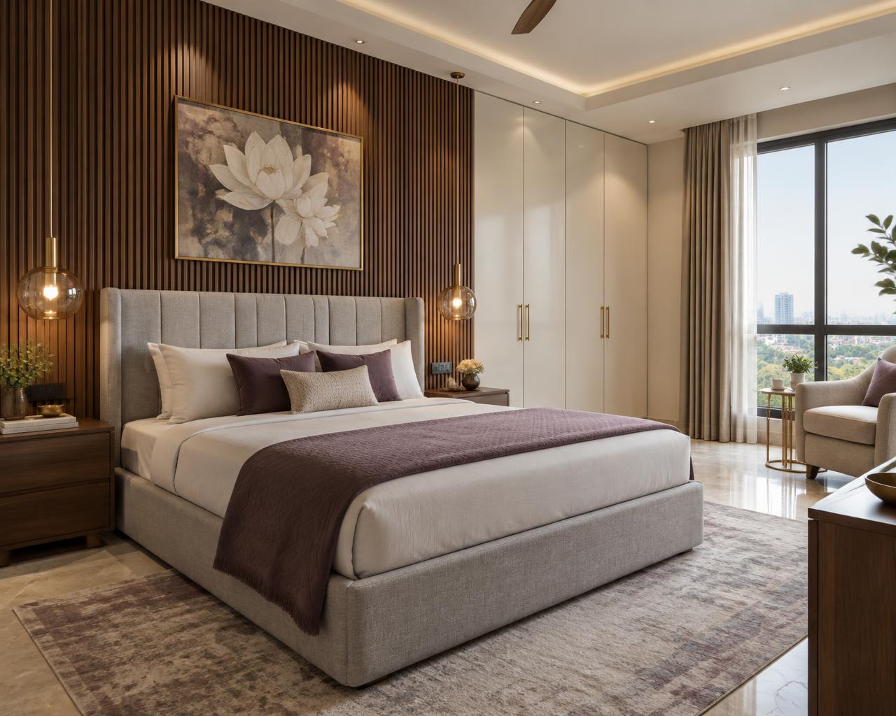 The Quiet Suite — illustrative interior concept