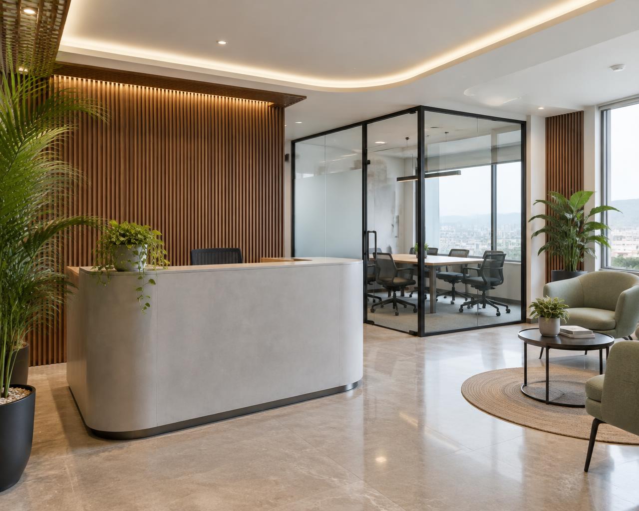 Commercial Interiors — illustrative design